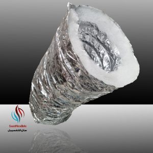 ویدیو دریچه شوت زباله استیل نگیر 34 لوله خرطومی عایق دار